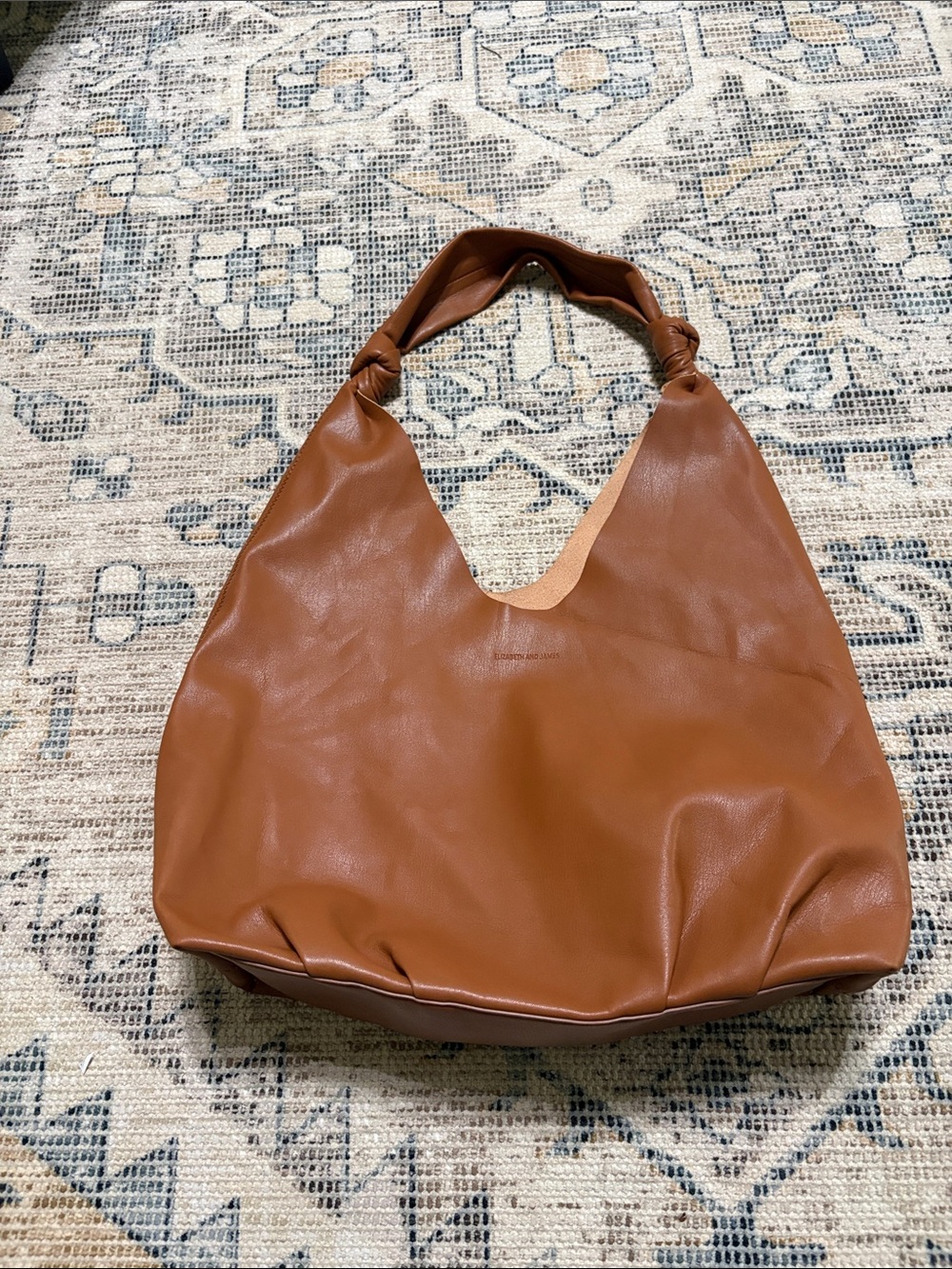 Elizabeth and James vegan knotted hobo bag